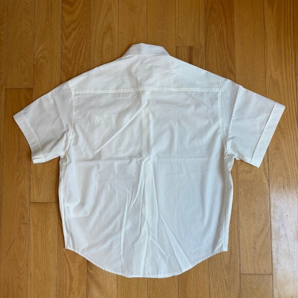 NEW Ami Paris Oversized Short Sleeve Shirt - Picture 2 of 3